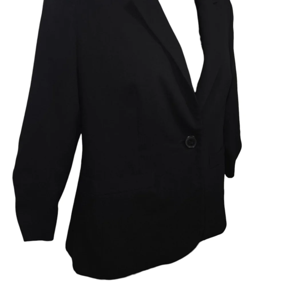 Vince Camuto Sophia Single Button Ruched Sleeve Blazer